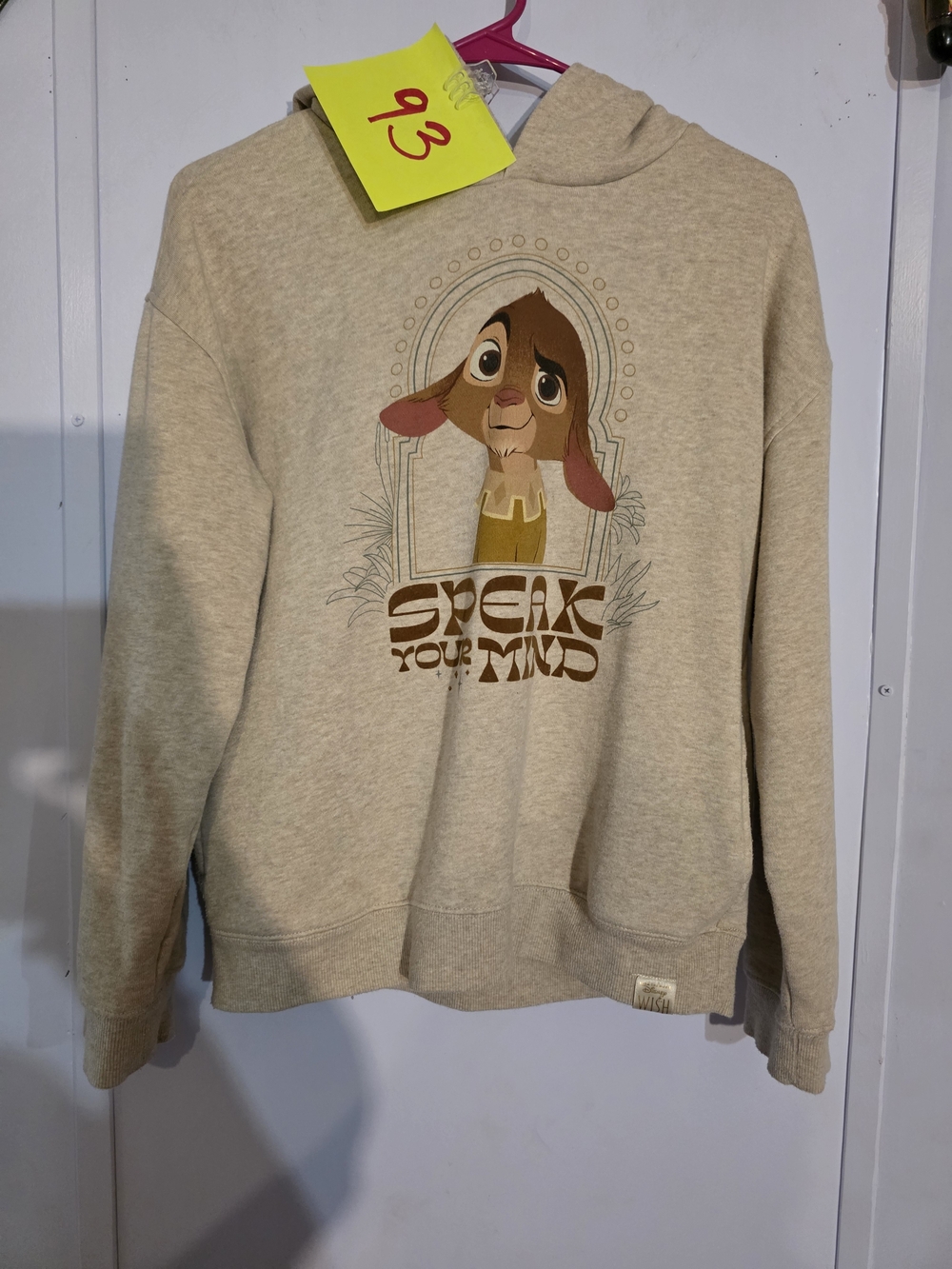 Brown Children's Disney Wish Goat Hoodie Heavy Size Xlarge